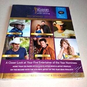 2012 ACM Zinepack CD Magazine & more Taylor Swift Kenny Chesney etc
